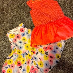 Two 3t Girl toddler Cherokeee Dresses bundle